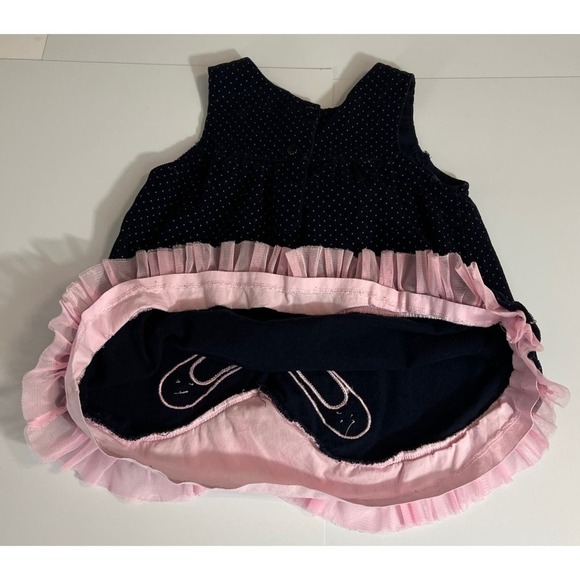 Rare Edition’s Girl’s Blue Dress‎ Ballet Slippers 3T - Picture 7 of 9